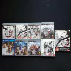 龍が如く PS3 ソフト 7本セット ＋　PS4ソフト1本