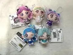 キミとアイドルプリキュア　ぬいぐるみちゃーむ　5種セット