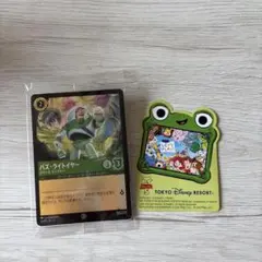 トイストーリー Lorcana バズライトイヤー カード ステッカー ロルカナ