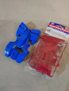 タミヤ ミニ四駆 FM強化シャーシ レッド ボディセット