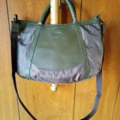 ✨美品✨IBIZA イビサ ナイロン×レザー ショルダー×ハンドバッグ