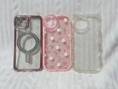 iPhone13 iPhone14 ケース 3点セット