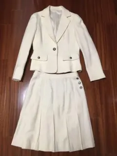 美品　ウール　スカートスーツ　クリアインプレッション　3