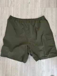 無印良品 撥水ナイロンポケッタブルショートパンツ グリーンのサムネイル