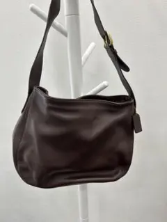 COACH オールドコーチ ワンショルダーバッグ グラブタンレザー ブラウン