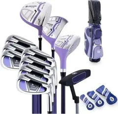 ゴルフクラブセット レディース 初心者 11本セット キャディバッグ付き右利き