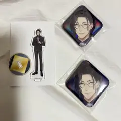 刀剣乱舞　大本丸博　祝装　アクスタ　スクエア缶バッジ　南海