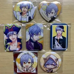 A3! エースリー　斑鳩三角　缶バッジ　7点セット