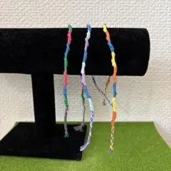 ミサンガ アンクレット 三本セット 定形外 483