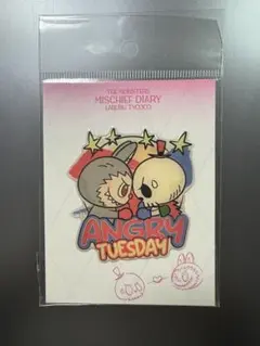 LABUBU Angry Tuesday ステッカー