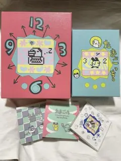 初代たまごっち 7点セット／お道具箱 メモパッド マスキングシール