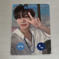 ENHYPEN BESIDE もしもしカード　ジョンウォン　未使用