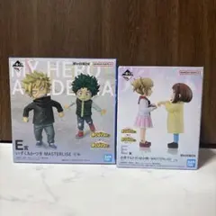 一番くじ　更に向こうへ　E賞　いずく&かつき　幸せの上に　お茶子&トガ　セット