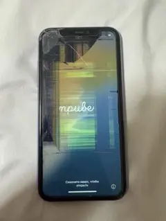 iPhone 本体 11 64GB パープル【 液晶不良あり・動作良好 】