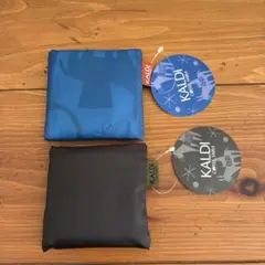 カルディ 2026年 限定 エコバッグ ブラック　馬　非売品　2点セット