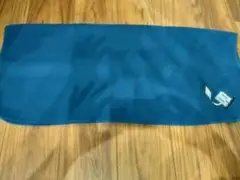 紺色のフリース素材　ひざ掛け、ブランケット70×77cm