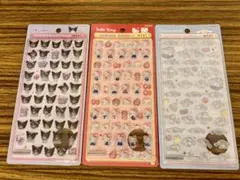 よ*ー様 正規品 ボンボンドロップシール ミニ 3シートセット