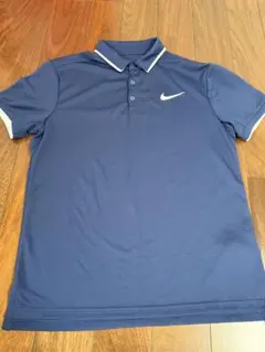 NIKE DRI-FIT ポロシャツ ネイビー Sのサムネイル