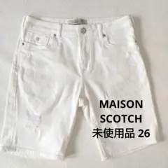 MAISON SCOTCH ダメージ刺繍デニム 未使用品 26のサムネイル