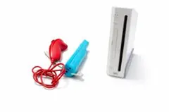 Wii 本体 ホワイト リモコン・ヌンチャク付き