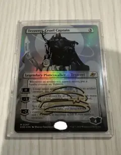 MTG 冷酷な船長、テゼレット FOIL アーティストプルーフ 英語