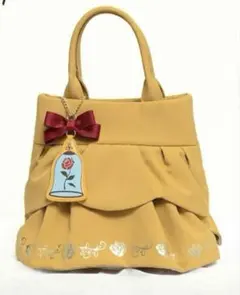 お値下げ☆しまむら×ちはる　ディズニー　美女と野獣　ベル　2wayフリルバッグ☆