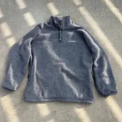 mont-bell グレー フリース　スナップT