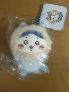 【新品未開封】ちいかわ　フッサフッサなパジャママスコット　ハチワレ
