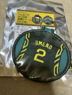シークレットウル虎の夏ボール風刺繍チャーム 梅野隆太郎