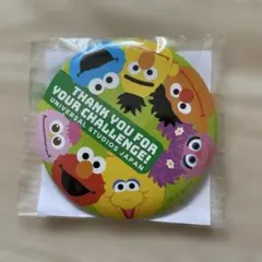 セサミストリート　缶バッチ