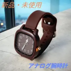 【腕時計】茶 アナログ クォーツ シリコンバンド カジュアル レディース 可愛い