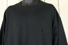 24AW【新品】☆CALEE：ロゴ刺繍　ドロップショルダー　ワイド　ロンＴシャツ