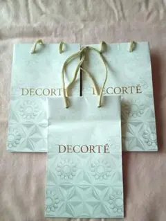 ✩匿名配送　ショップ袋 紙袋 コスメデコルテ　3枚セット