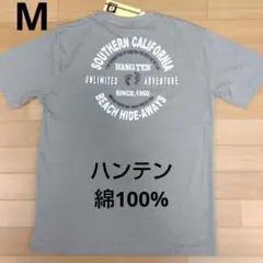 M ハンテン HANG TEN 新品 半袖Tシャツ メンズ 薄茶のサムネイル