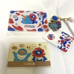 大阪 関西 万博限定 ミャクミャク ICOCA ＋ 合皮パスケース - メルカリ