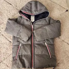 B:MING by BEANS グレー ダウンコート 130