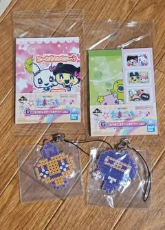 一番くじ たまごっち メモ帳&ステッカー2つ アクリルチャーム2個セットのサムネイル