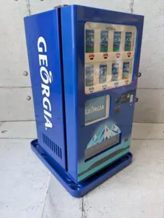 ジョージア 自販機 冷温庫 希少セブンイレブン限定コカコーラ自動販売機型冷蔵庫 保冷庫