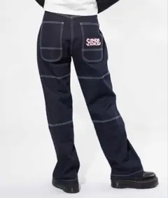 極美品 victimダメージデニムパンツ - メルカリ