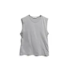 PRADA プラダ ノースリーブ タンクトップ グレー L