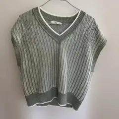 chocol raffine robe ニットベスト　フリーサイズ