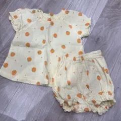 トマト柄 セットアップ BREEZE ブリーズ 黄色