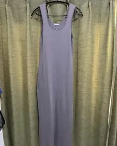 GU リブニットワンピース