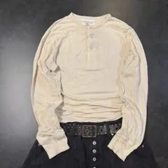 y2k 00s Ralph Lauren 短丈Henryneck thermalのサムネイル