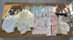 女の子服24点まとめ売り　80〜90サイズ　保育園着
