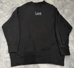 Lee トレーナー 黒 レディース
