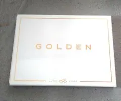 BTS 　JUNGKOOK GOLDEN　ホワイトバージョン