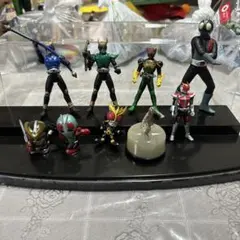 仮面ライダー フィギュア ソフビ指人形ジャンク9体セット