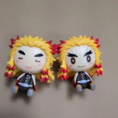 鬼滅の刃一番くじちょこのっこフィギュア煉獄杏寿郎　2個セット