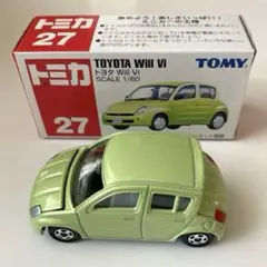 トミカ　No.27 トヨタ　Will Vi　1/60 未使用品　箱付き